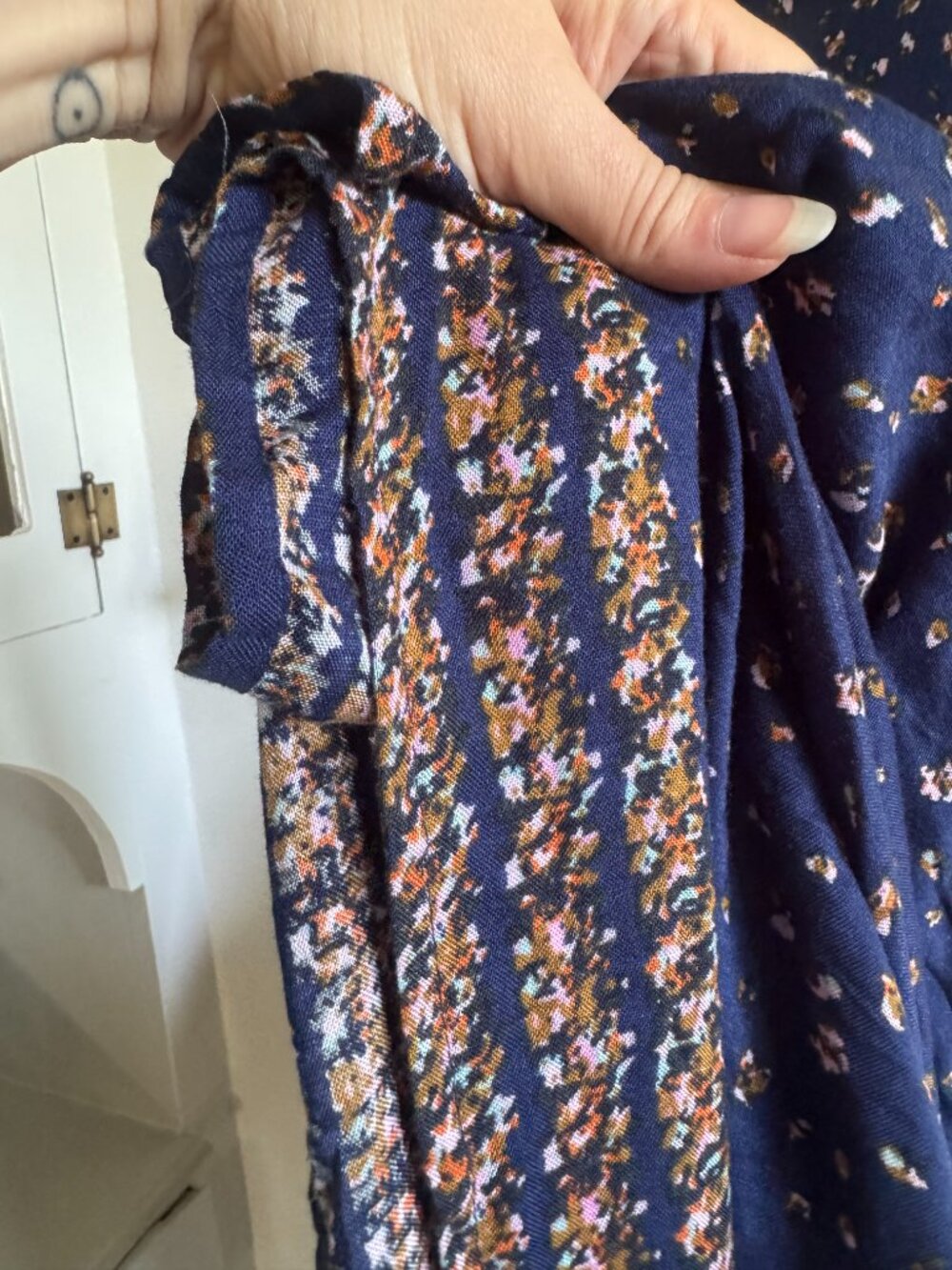 Free People Blue Rare Feelings Dress XL - Picture 6 of 6